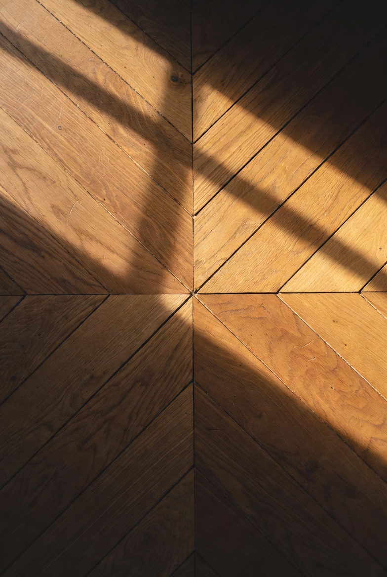 Parquet hardwood flooring